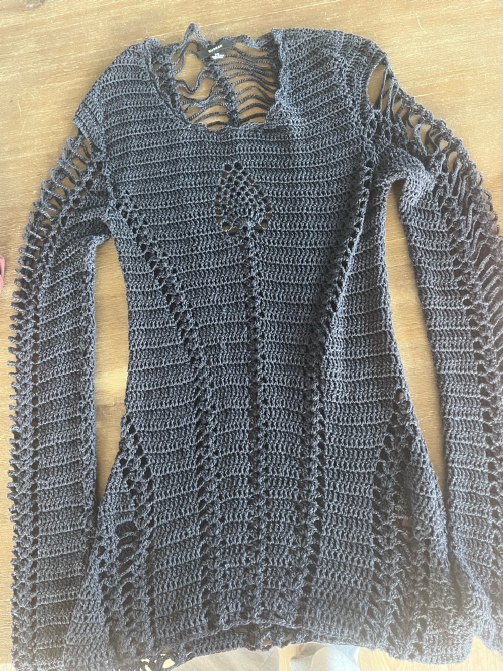 crochet top/ bikini cover up